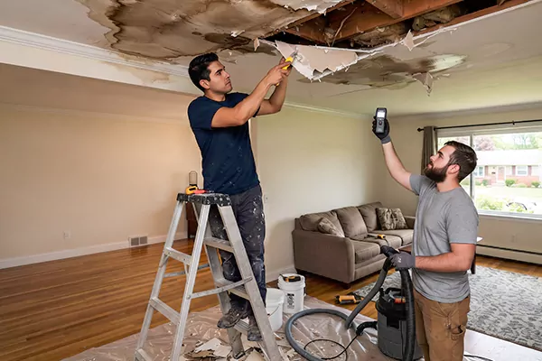 Ceiling Water Damage Restoration Federal Way