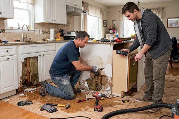 Kitchen Water Damage Repair Federal Way