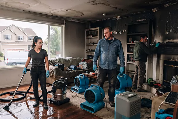 Smoke and Water Damage Restoration Federal Way