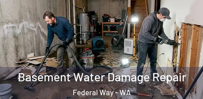  Basement Water Damage Repair Federal Way - WA