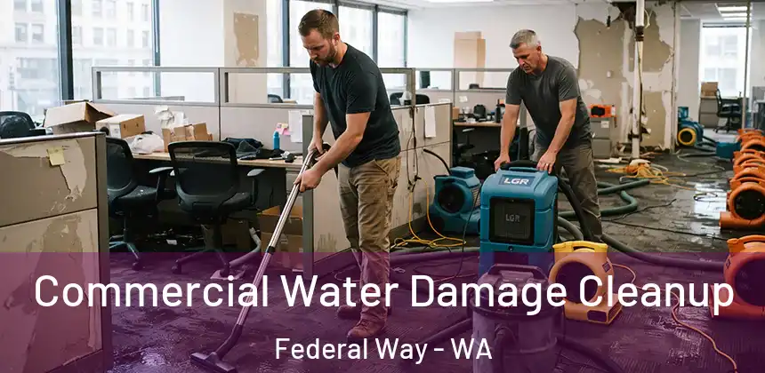  Commercial Water Damage Cleanup Federal Way - WA