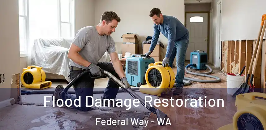  Flood Damage Restoration Federal Way - WA