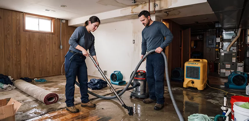 Frozen Pipe Burst Cleanup in Federal Way