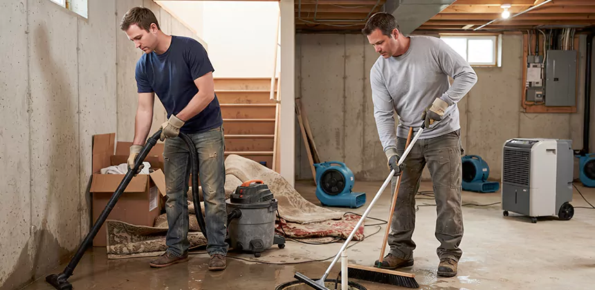 Basement Flood Water Removal in Federal Way
